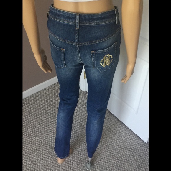 Roberto Cavalli Mid Rise Skinny Jeans - Picture 7 of 9
